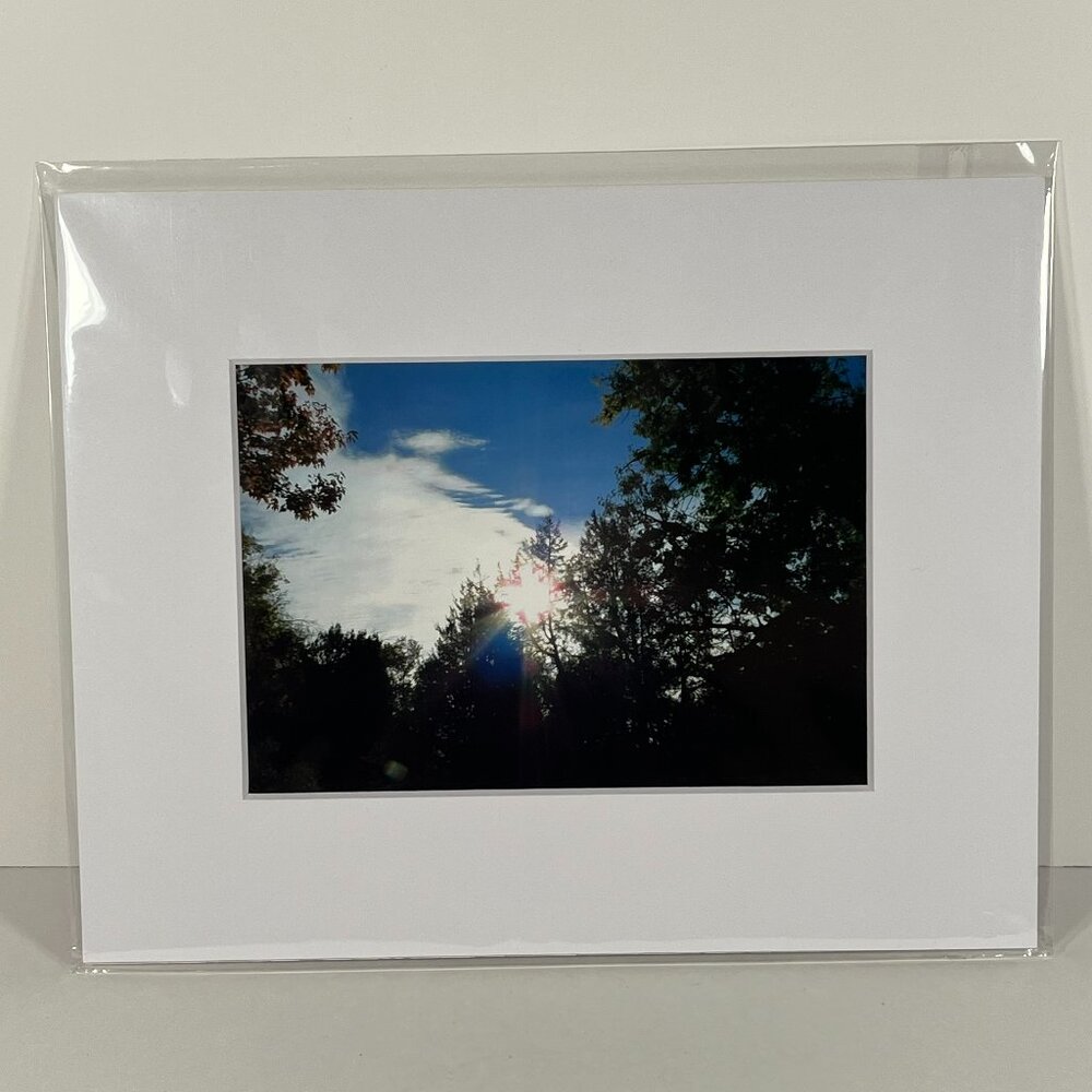 Annular Solar Eclipse October 14 2023 Photography Print 10in x 8in Mat NWT